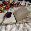 Handmade Leather Owl Dreamcatcher Journal | 5x7" Vintage Notebook | 200 Deckle Edge Pages | Witchy Boho Diary with Lock | Spiritual Writing Book