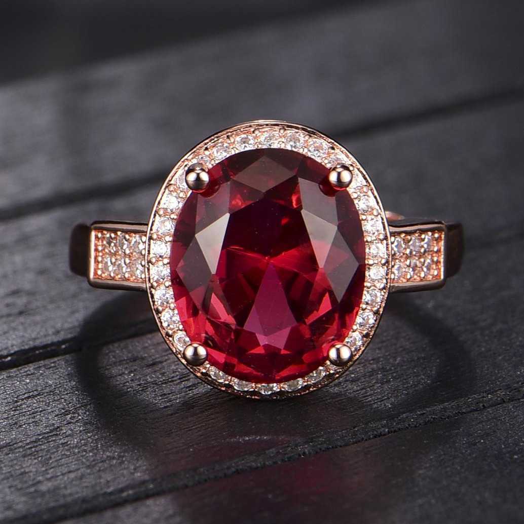 

SACE GEMS классическое кольцо из медного сплава с цирконом женские ювелирные изделия свадебный подарок для вечеринки open зелёный