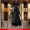 2D Halloweenský Horor Lebka Nevěsta Pozadí Látka Halloweenská Hororová Atmosféra Strašidelný Dům Vnitřní a Venkovní Dekorace Potřeby