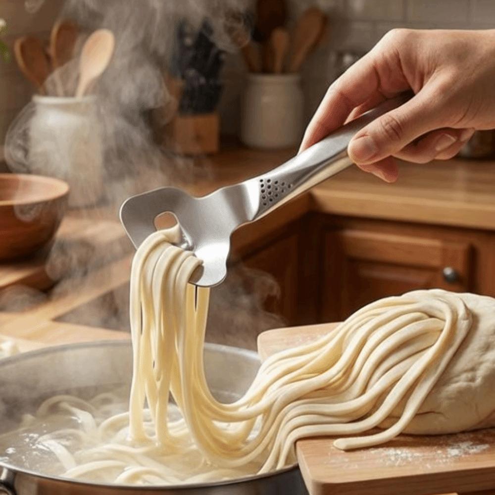 Mixing Stirrer Dough Whisk Stainless Steel Noodles Maker Manual Noodle Cutter Bread Making