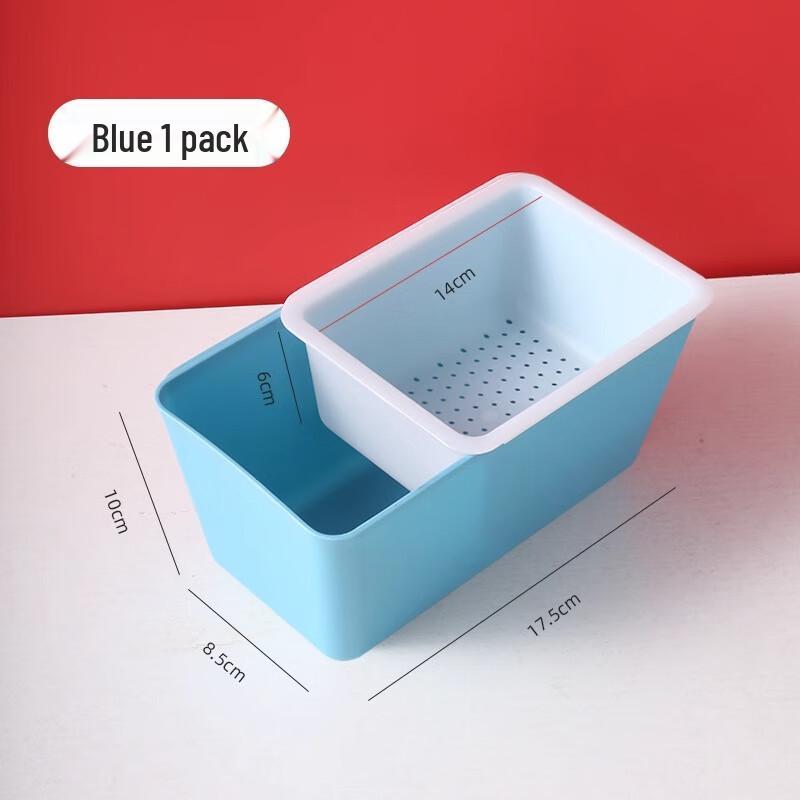Double-Layer Snack Storage Tray