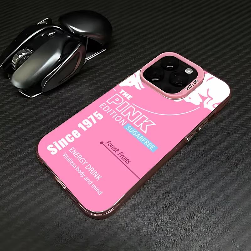 Fashion Pattern Since 1975 Phone Case For iPhone 16e 16 Pro Max 15 14 Plus 13 12 Mini 11 Shockproof Silicone Plating Back Cover iPhone 14