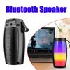 Wireless Portable Bluetooth Speaker with Colorful LED Lights TF Card Slot Outdoor Desktop Home Speaker Gift