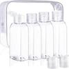 100ml Refillable Travel Bottles with Storage Bag for Shampoo, Conditioner, and Cosmetics