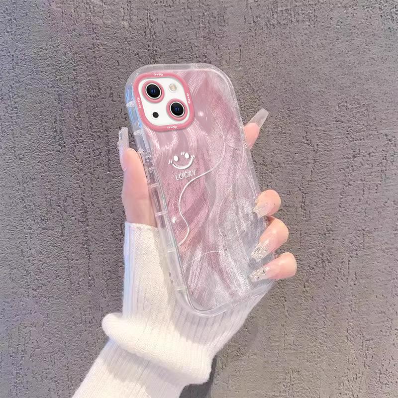 

Подходит для чехла для мобильного телефона Apple 16 iPhone 14IP13PROMAX Перо Пряжа 12 Пуховик 15plus Смайлик iPhone SE (2nd Generation)