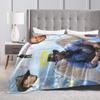 Arthur Morgan Red Dead Redemption Flannel Blanket  Warm Throw Blanket for Bedroom Picnic Pattern Bedspread Sofa Bed Cover