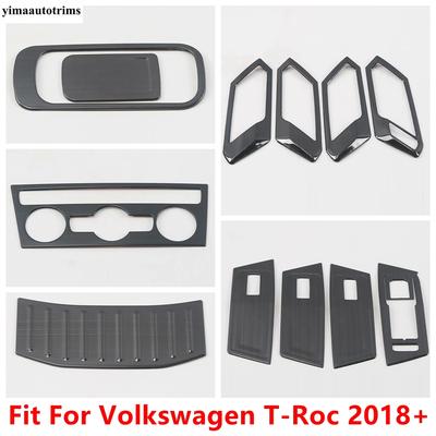 Fönsterhiss / Bakre Panel / Central AC Luftpanel / Handskålslock Dekorativa Tillbehör För Volkswagen T-Roc T Roc 2018 - 2025