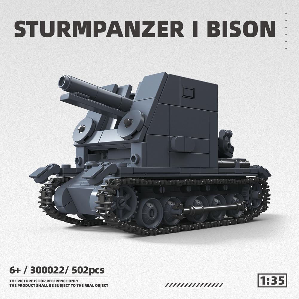 Leopard G Medium Tank Panzerkampfwagen Model Military Series Jigsaw Assembly Educational Toy Set Birthday Gift