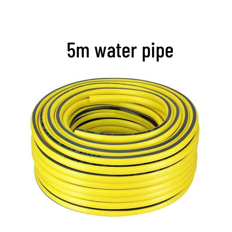 Dual-Use High-Pressure Car Wash Gun with Long Alloy Rod and Rubber Handle for Home and Car; Ideal for Watering Flowers and Car Cleaning