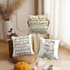 Sheet Music Design Cushion Cover Soft Plush Throw Pillow Cover | Double-Sided Decorative Cushion Case | Sofa Bedroom Home Decor