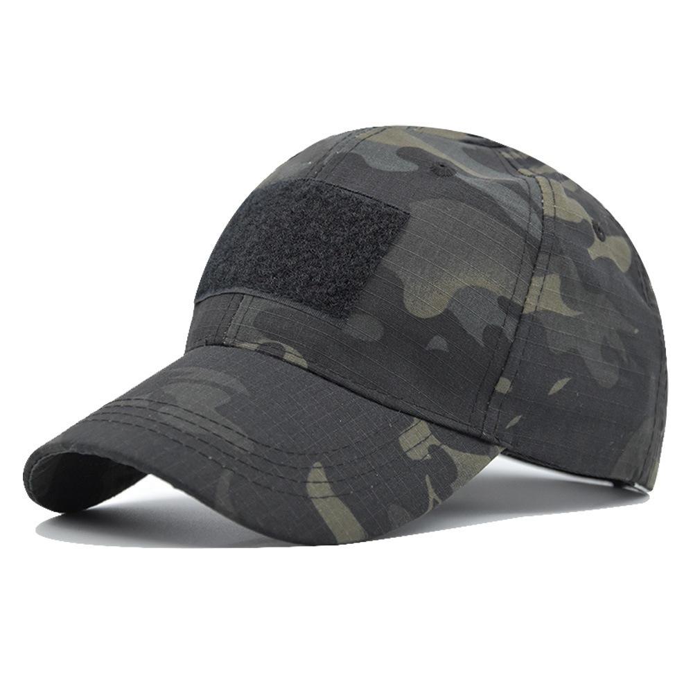 Fashion Camouflage Baseball Cap Men's and Women's Hat Outdoor Sports Sunshade Net Hat Curved Brim Hat Sunscreen Hat