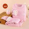 Kids' Thick Cashmere Thermal Set: Warm Underwear for Boys and Girls - Autumn/Winter Pajamas