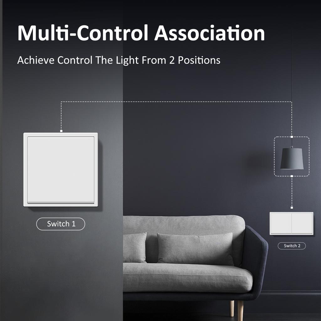 BSEEDInterruptores de Luz Mecânicos de 1 Tecla Botões Grandes 2/3 Vias Para Escadas Mais Tomadas de Energia UE Tomadas de Carregamento USBC Estrutura de Plástico