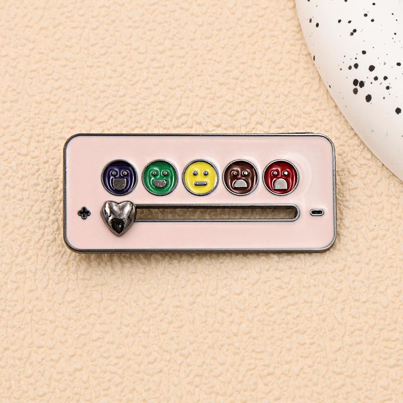 Mood-Changing Energy Brooch: Customizable Social Battery Alloy Pin