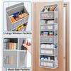 Five-Layer Non-Woven Over-the-Door Large Capacity Hanging Storage Bag for Home or Bedroom