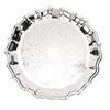 Embossed Decorative Tray Alloy Fruit Tray Decorative Storage Tray Gifts Giving