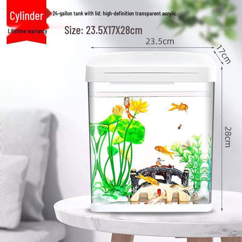 Acrylic High-Definition Fish and Turtle Tank for Living Room 