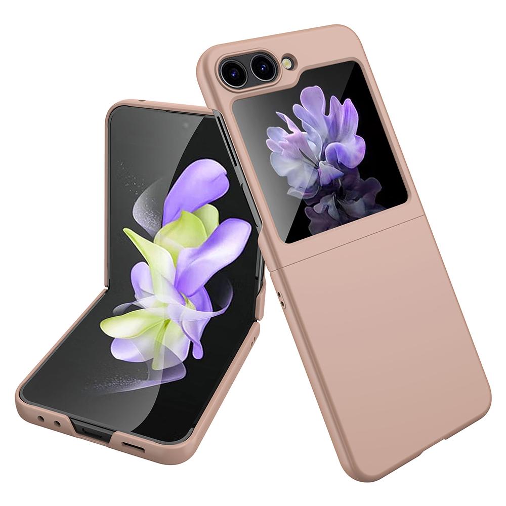 

For Samsung Galaxy Z Flip5 5G Ultra Thin Hard PC Phone Case Rubberized Protective Cover Rose Gold