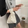 Wrist bag Canvas handbag Office worker going out handbag Internet celebrity handbag Change storage Small cloth bag