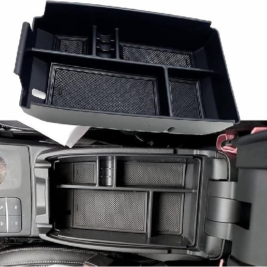 JOJOMARK Compatible With Ford Escape     2024 2025, Bronco Sport - 2024 2025 Accessories Center Console Tray Organizer, Armrest Secondary Storage Box