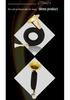 Brass B-flat French Horn Set: Gold Mini Horn with Stand