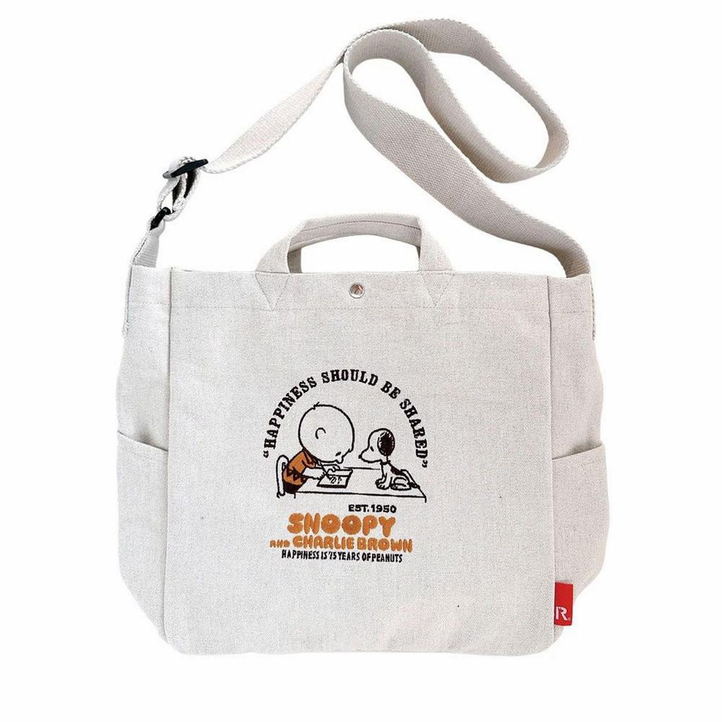 Women's A4 Shoulder Bag IP.MED.2way.Peanuts-0X 8467