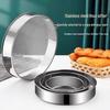 Stainless Steel Flour Sifter: Superfine Mesh Sieve for Baking and Rice Weevil Filtering