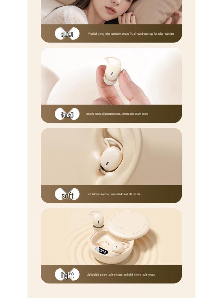 M73 Wireless Bluetooth Earbuds | In-ear, Long Battery, Noise-Canceling with Digital Display