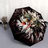 1pc Resident Evil- Automatic Opening/Closing Umbrella with Convenient Three-Fold Design, 8 Iron Ribs - for Outdoor Daily Use, Travel A07
