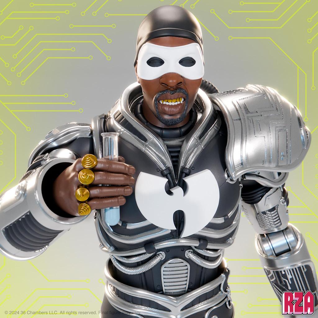 Super7 Bobby Digital RZA akční figurka příslušenství Hip-hop sběratelská retro hračka ULTIMÁTY!RZA – 7"