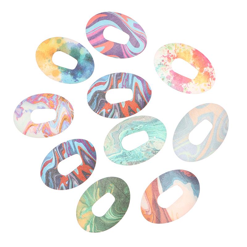 5Pcs Waterproof Adhesive Sensor Patch Glucose Meter Sensor Fixing Sticker Long Lasting Blood Glucose Monitoring Muscle Patch