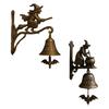 Motion Sensorings Metal Brooms Witches Doorbell Magics Potions Sound Light Halloween Party Decoration