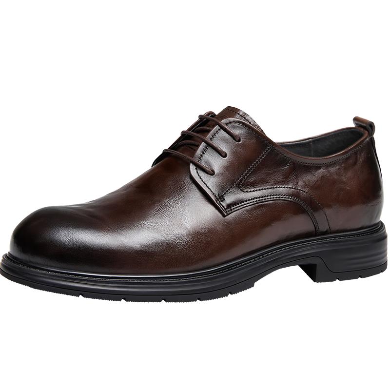 Camel Men s Leather Derby Dress Shoes P15S005004 41