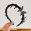 Butterfly High Crown Headband for Women - 2025 Light Luxury Summer Hair Accessory