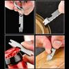 Titanium alloy mini trendy pry bar bottle opener EDC personalized titanium alloy trendy accessory pendant