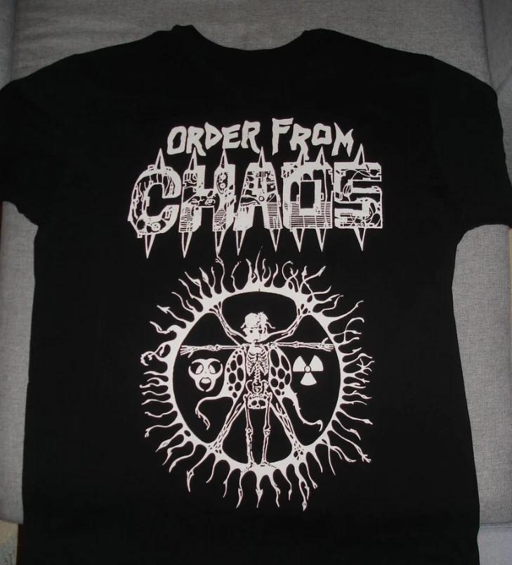 Футболка унисекс  Order From Chaos  Хлопок Все размеры L