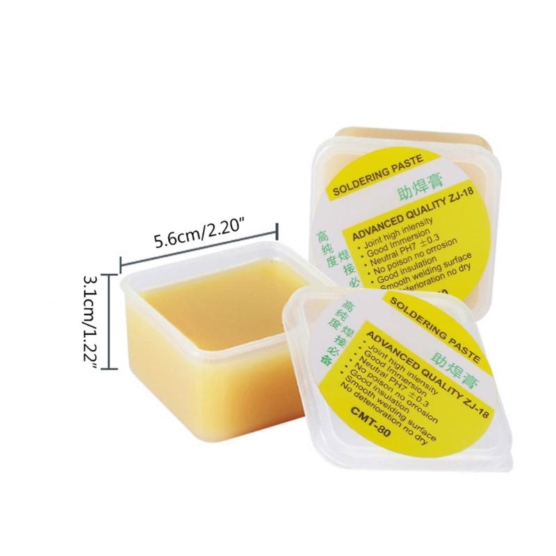 Mechanical Solder Paste Flux 50g Low Temperature Soldering No-clean Rosin Solder Paste for Mobile Phones /PC Boards