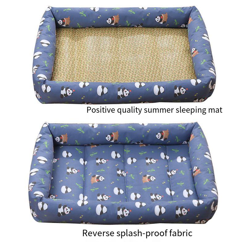 Dog And Cat Ice Cushion Summer Small And Medium Cat Sofa Cool Wear Pads Pet Bed Comfortable Wear-Resistant Pads Pet Supplies