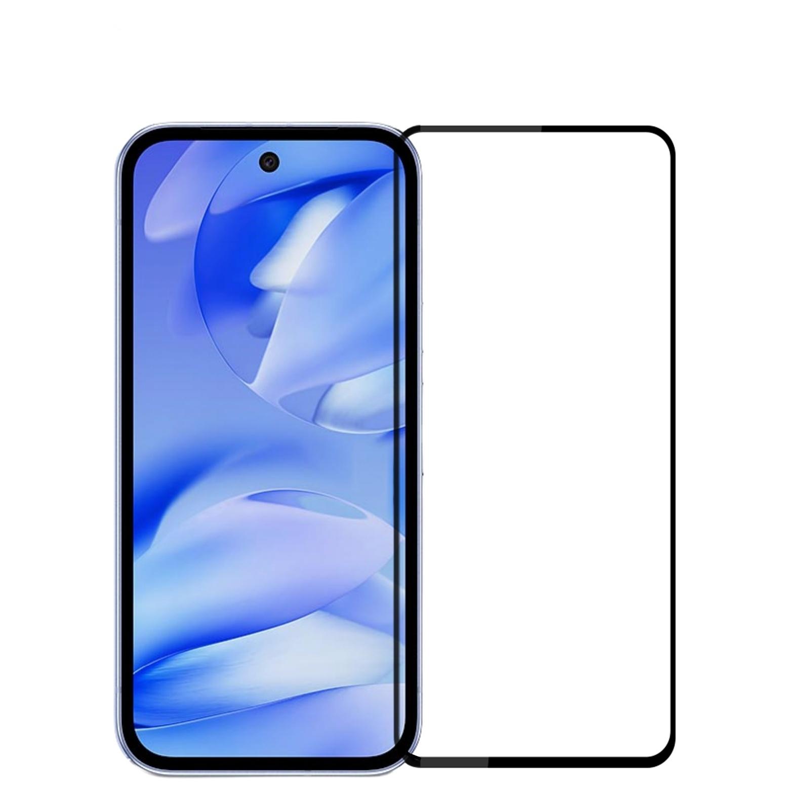 

For Google Pixel 9a Tempered Glass Film PINWUYO JK Series-2 9H Full Screen Protector Black