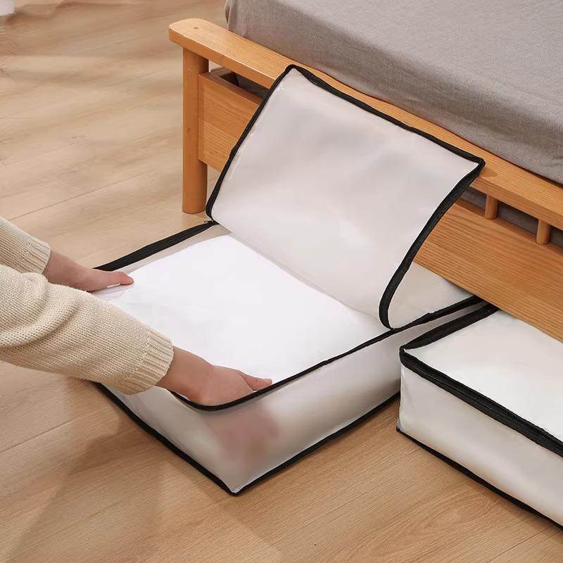 Under Bed Storage Box with Lid for Home Organization