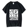 Funny Math Design Print Tshirt Modal Tshirts Summer Oneck Men Women Tees Tops