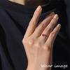 And Silver Cubic Ring VFRPD 50390 10 Japanese Size 10 [Pinky Diane] PINKY&DIANNE