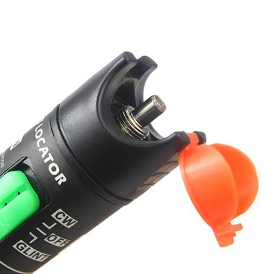 Optical Fiber Visual Fault Locator Fiber Optic Cable Tester Meter Red Light Pen with 2.5mm Universal