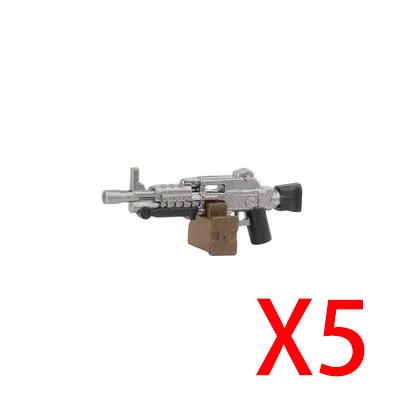 Military Building Blocks Solider Figures Weapons Camouflage Guns RPG Equipment Package Shields EOD M1919A4 Roadblock Mini Bricks