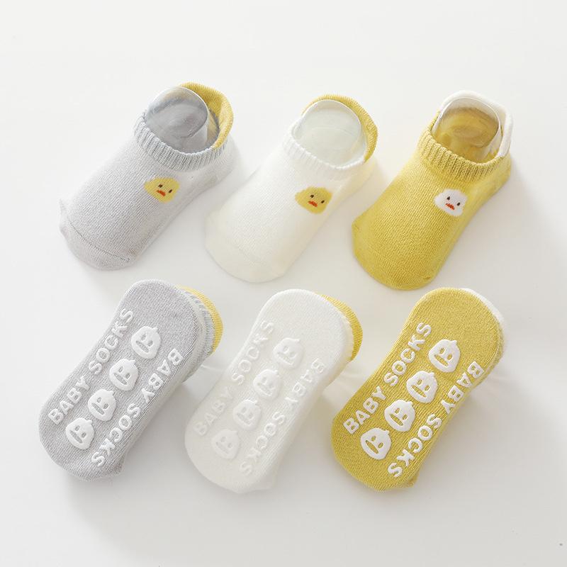 3 Paare/Set Sommer Neugeborene Babysocken für Mädchen Jungen Dünne Säugling Mädchen Junge Kleinkind Rutschfeste Kurze Socke 0-5 Jahre Kindersocken