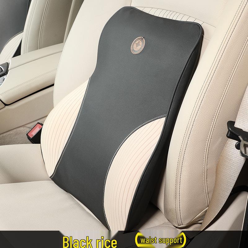 Car Lumbar Support: Memory Foam Backrest & Neck Pillow for Long-Lasting Comfort