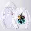 Demon Slayer Anime Hoodie Men Women Tanjirou Nezuko Sweatshirts Kimetsu No Yaiba Oversize Japan Anime Sudaderas Pullover