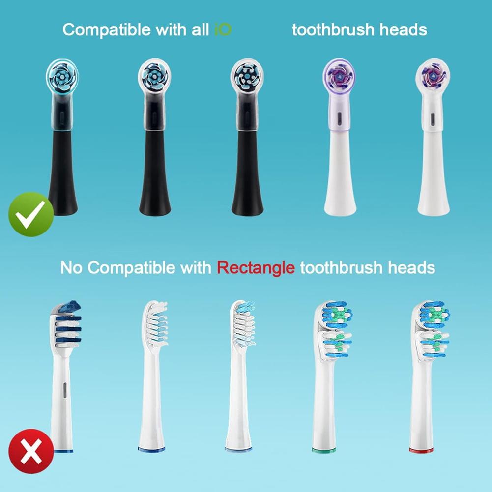 Toothbrush Dustproof Covers Caps Compatible With Braun Oral B IO Protector Series & Replacement W5M3