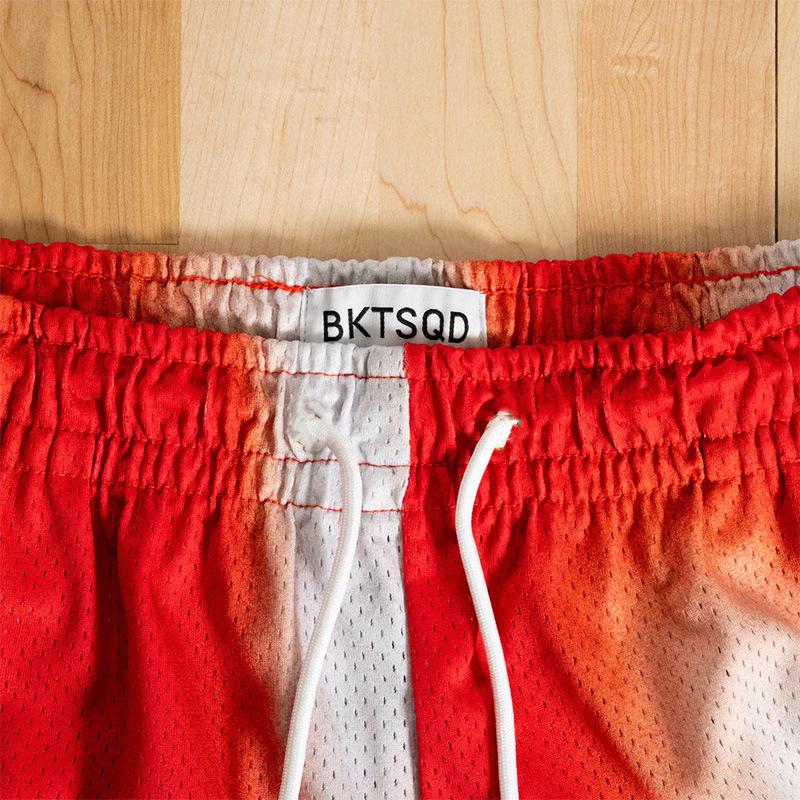 BKTSQD Men's Quick-Dry Mesh Basketball Shorts - Summer Loose-Fit Casual Pants