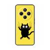 Luxury Painted Case For Redmi 14R 5G Soft Black Silicone Bumper Back Cover for Xiaomi Redmi 14R 14C Cases Funda Shockproof Shell